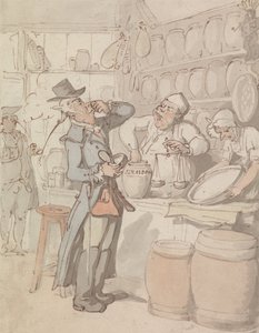 En mand, der køber snus af Thomas Rowlandson